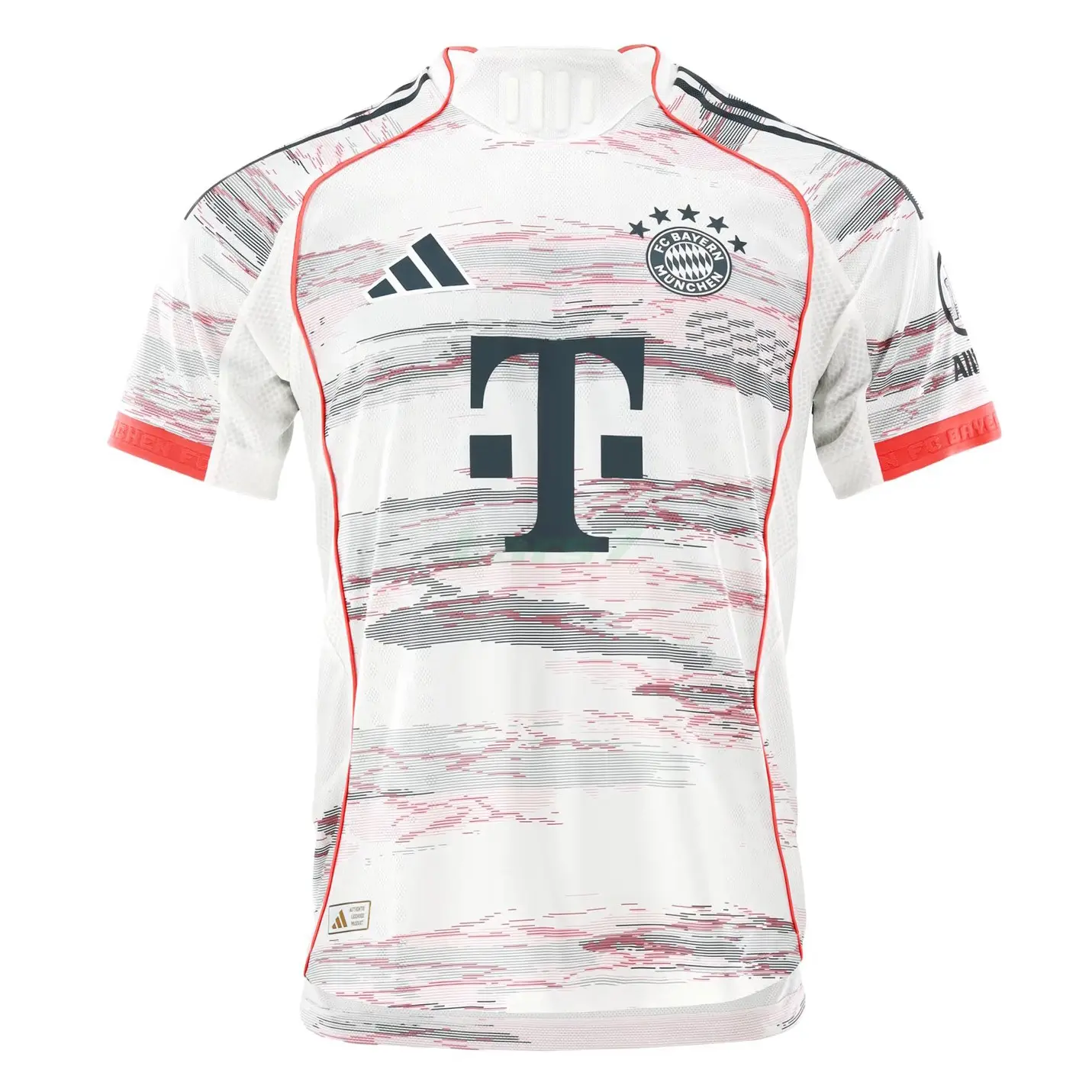 Camiseta Bayern Múnich 2025/2026 2ª Equipación Blanco 