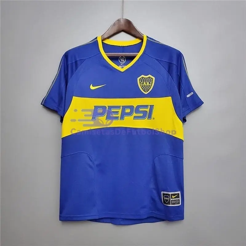 Camiseta RIQUELME 10 Boca Juniors 2003/04 1ª Equipación Retro