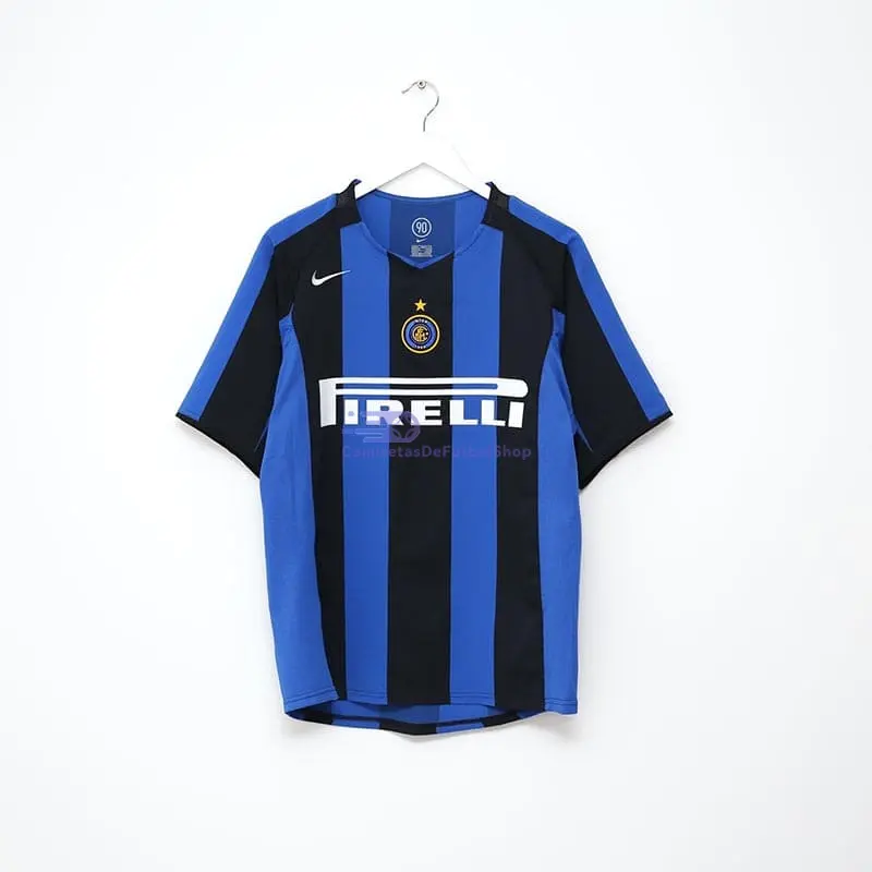 Camiseta ADRIANO 10 Inter de Milan 2004/05 1ª Equipación Retro