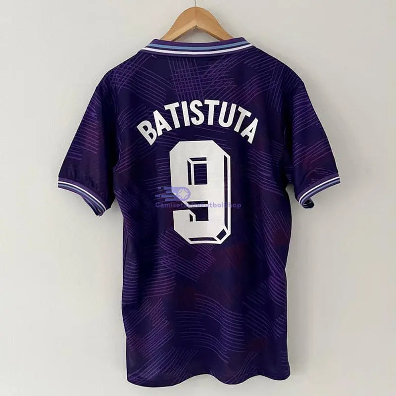 Camiseta BATISTUTA 9 Fiorentina 1992/93 1ª Equipación Retro