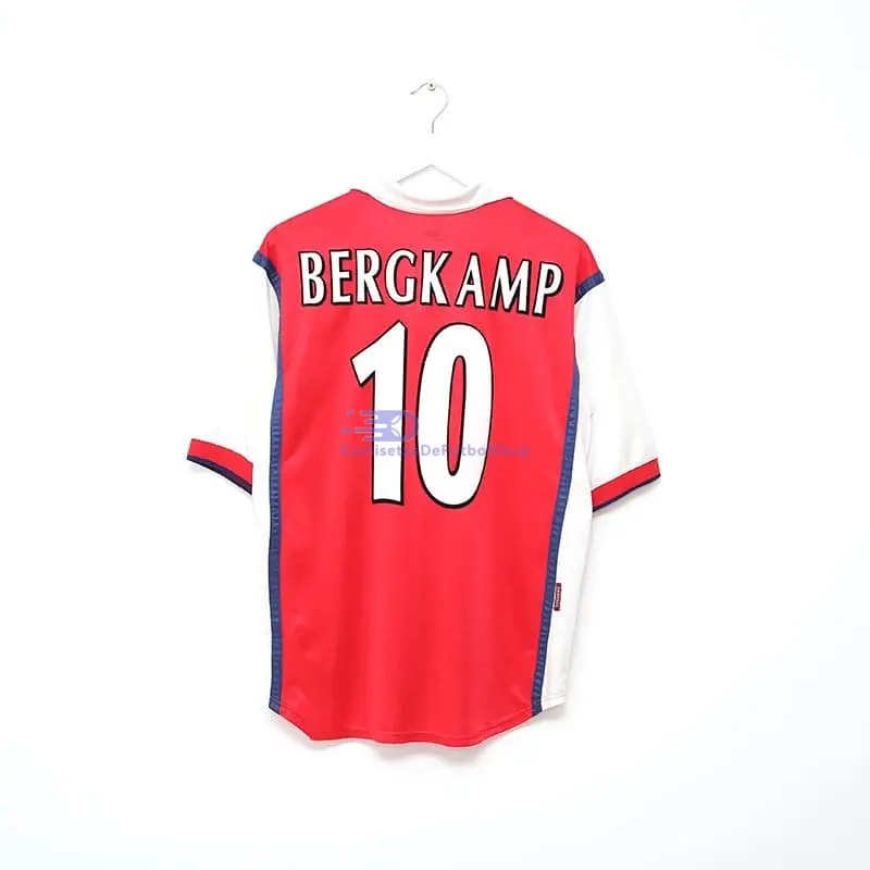 Camiseta BERGKAMP 10 Arsenal 1998/99 1ª Equipación Retro