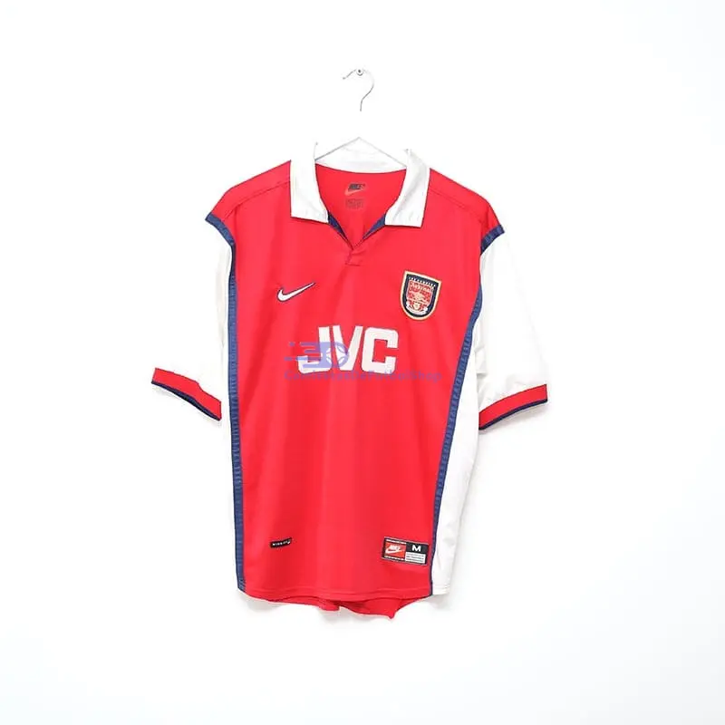 Camiseta BERGKAMP 10 Arsenal 1998/99 1ª Equipación Retro