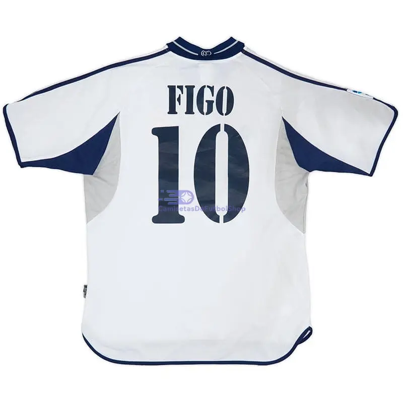 Camiseta FIGO 10 Real Madrid 2000/01 1ª Equipación Retro