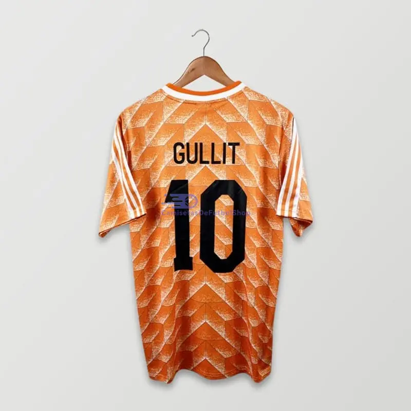 Camiseta GULLIT 10 Holanda 1988 1ª Equipación Retro