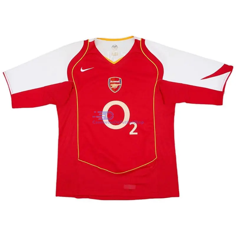 Camiseta HENRY 14 Arsenal 2004/05 1ª Equipación Retro