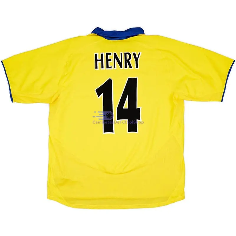 Camiseta HENRY 14 Arsenal 2003/04 2ª Equipación Retro