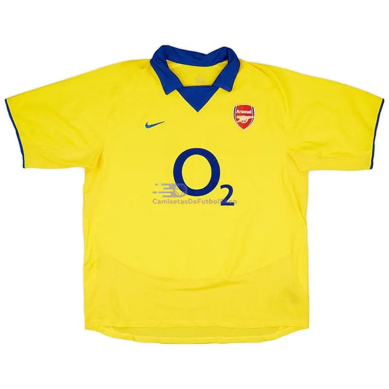 Camiseta HENRY 14 Arsenal 2003/04 2ª Equipación Retro