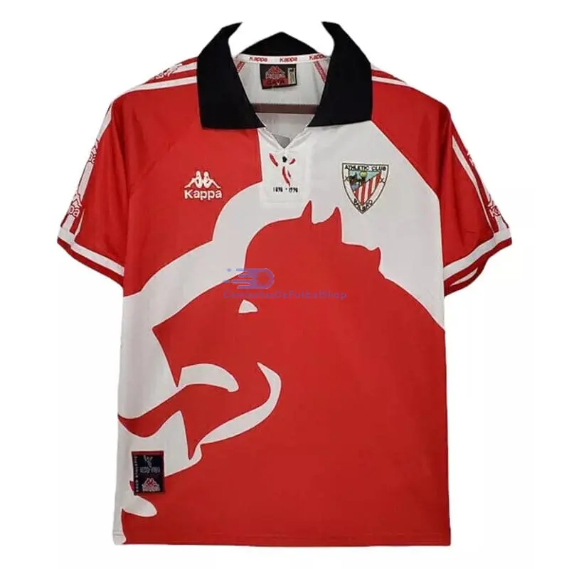 Camiseta J.GUERRERO 8 Athlétic Bilbao 1997/98 1ª Equipación Retro