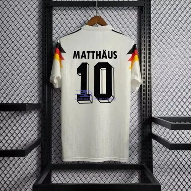 Camiseta MATTHÄUS 10 Alemania 1990 1ª Equipación Retro