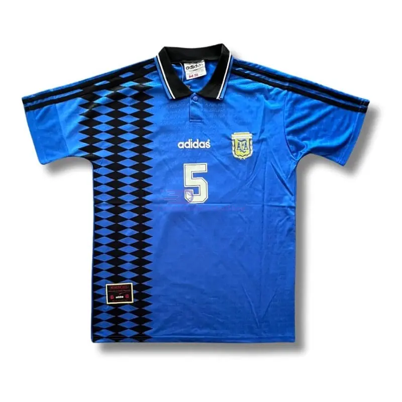Camiseta REDONDO 5 Argentina 1994 2ª Equipación Retro