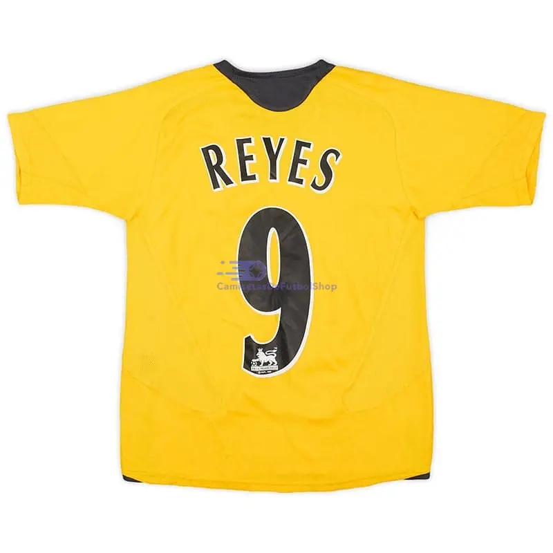 Camiseta REYES 9 Arsenal 2005/06 2ª Equipación Retro