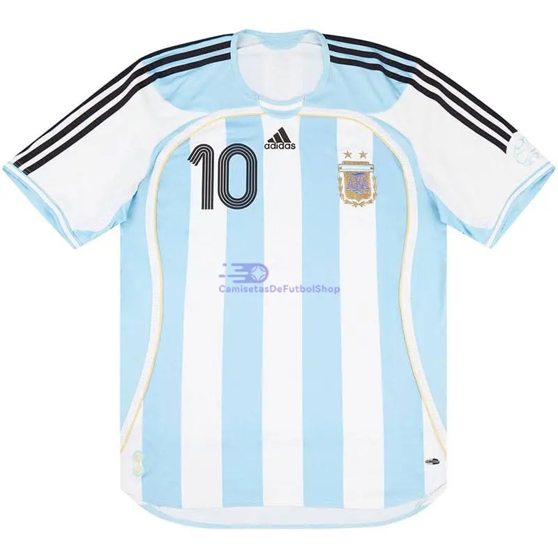 Camiseta RIQUELME 10 Argentina 2006 1ª Equipación Retro