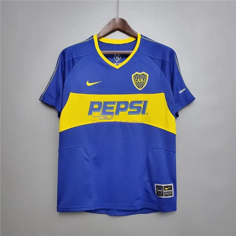 Camiseta RIQUELME 10 Boca Juniors 2003/04 1ª Equipación Retro