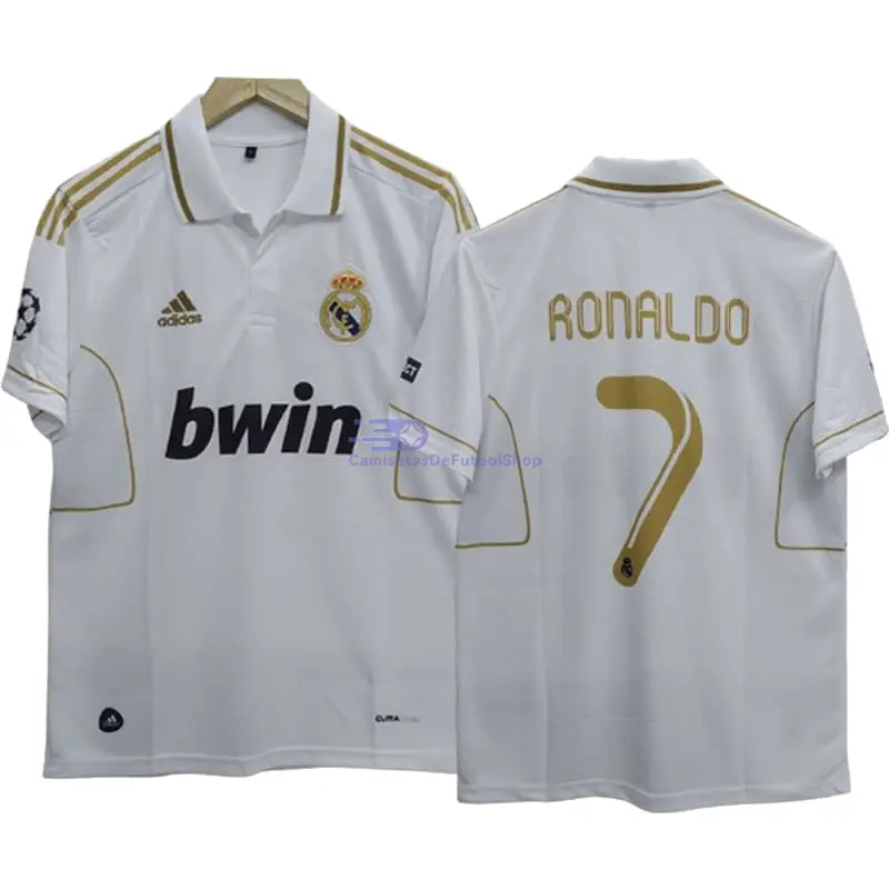 Camiseta RONALDO 7 Real Madrid 2011/12 1ª Equipación Retro