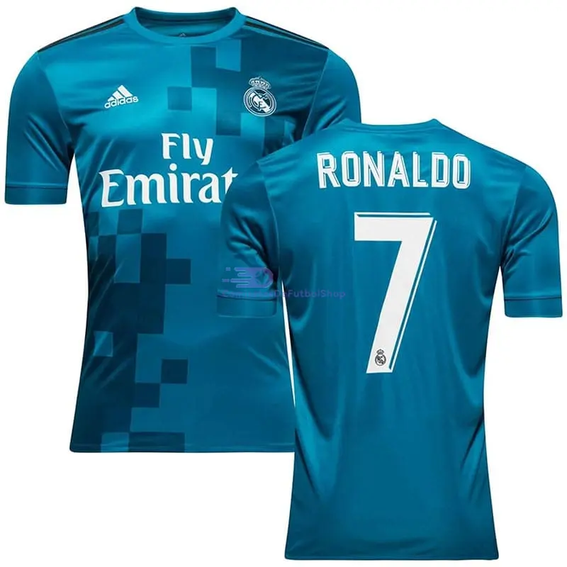 Camiseta RONALDO 7 Real Madrid 2017/18 3ª Equipación Retro