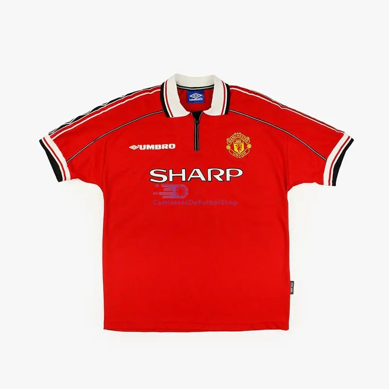 Camiseta BECKHAM 7 Manchester United 1998/00 1ª Equipación Retro