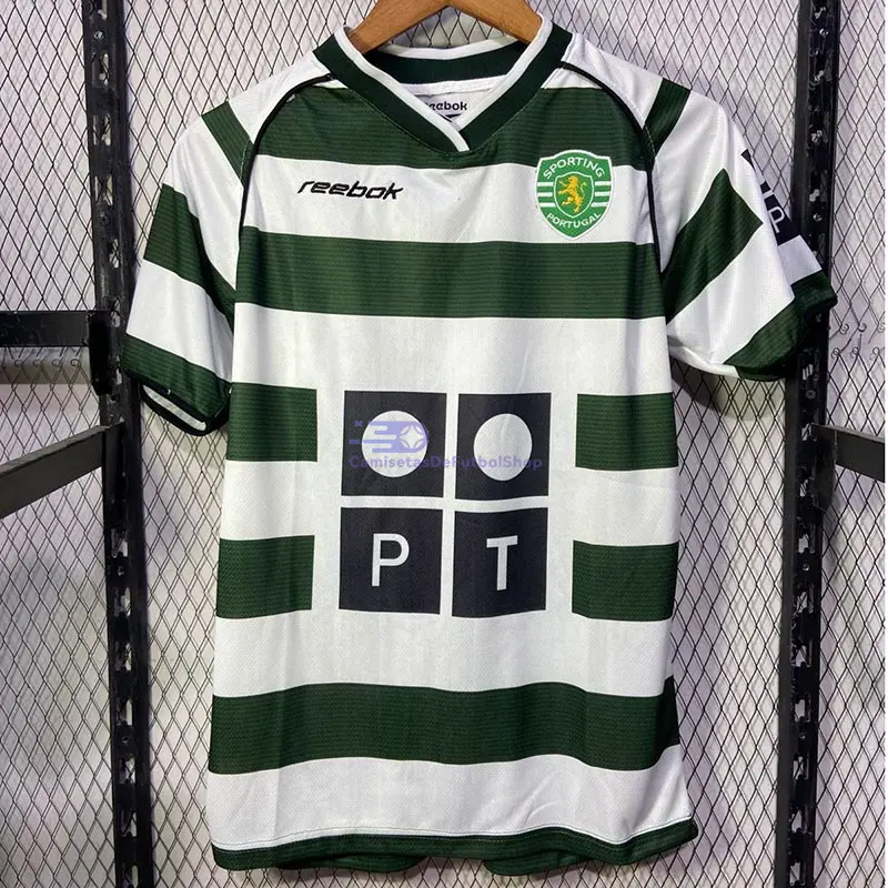 Camiseta C.RONALDO 28 Lisboa 2002/03 1ª Equipación Retro