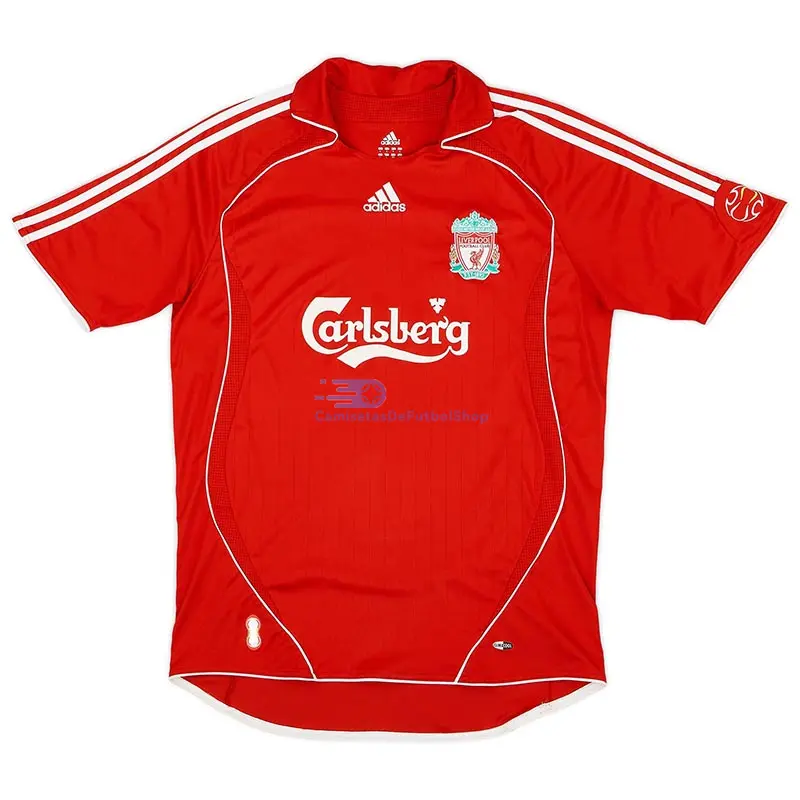Camiseta GERRARD 8 Liverpool 2006/08 1ª Equipación Retro