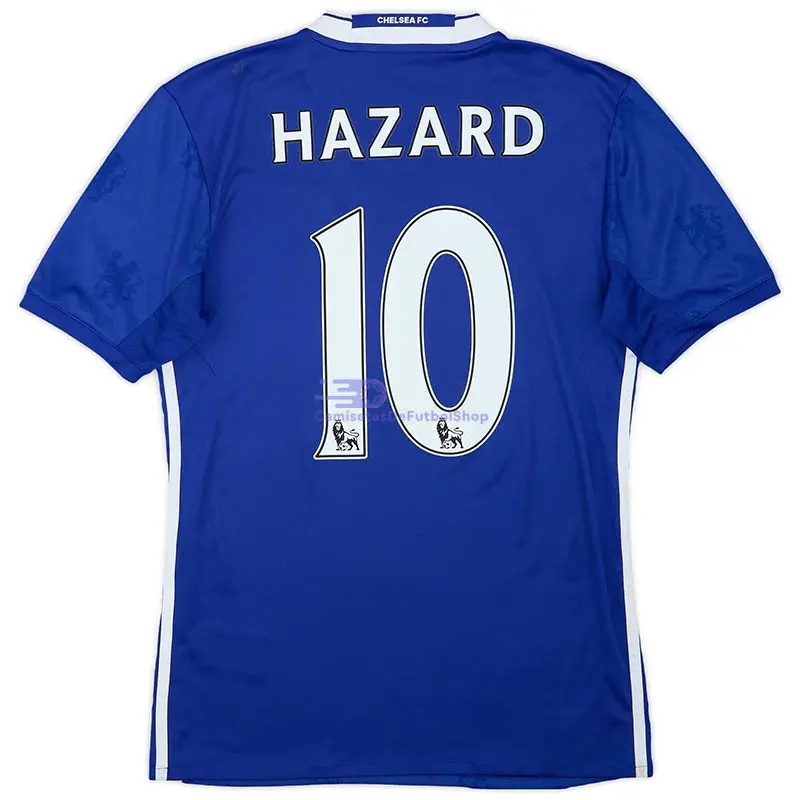 Camiseta HAZARD 10 Chelsea 2016/17 1ª Equipación Retro