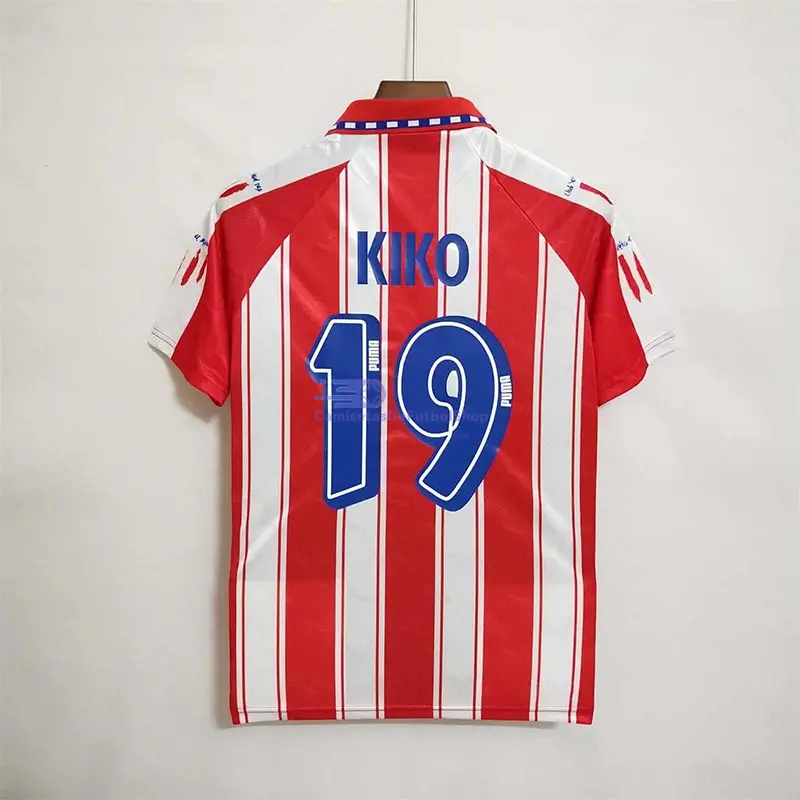 Camiseta KIKO 19 Atletico de Madrid 1994/95 1ª Equipación Retro
