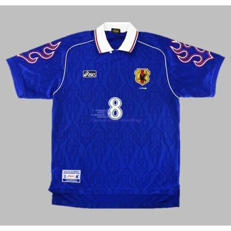 Camiseta NAKATA 8 Japón 1998 1ª Equipación Retro