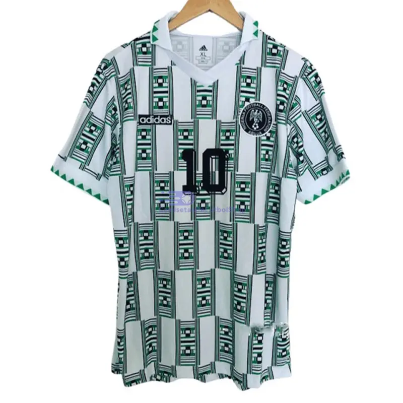 Camiseta OKOCHA 10 Nigeria 1994 2ª Equipación Retro