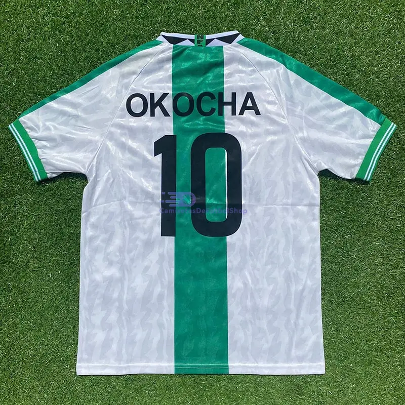 Camiseta OKOCHA 10 Nigeria 1996 2ª Equipación Retro