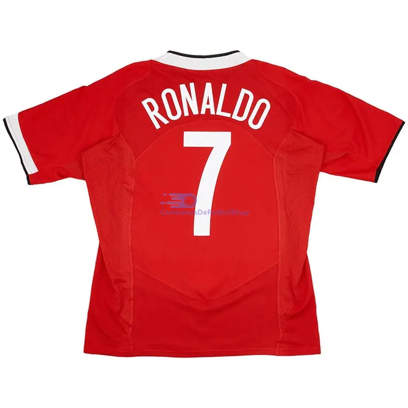 Camiseta RONALDO 7 Manchester United 2005/06 1ª Equipación Retro