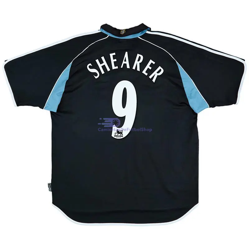 Camiseta SHEARER 9 Newcastle United 2000/01 2ª Equipación Retro