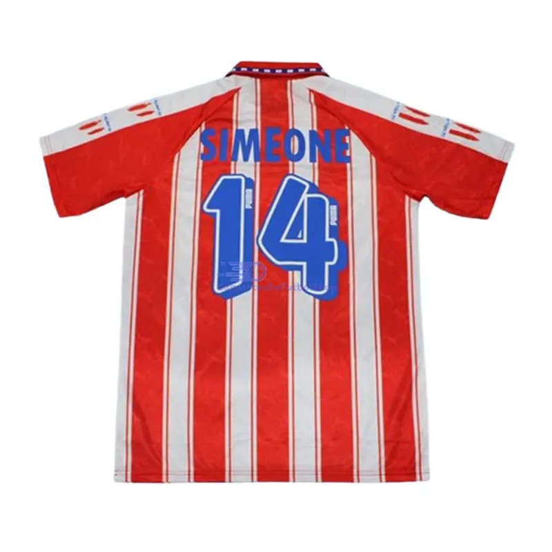 Camiseta SIMEONE 14 Atletico de Madrid 1994/95 1ª Equipación Retro