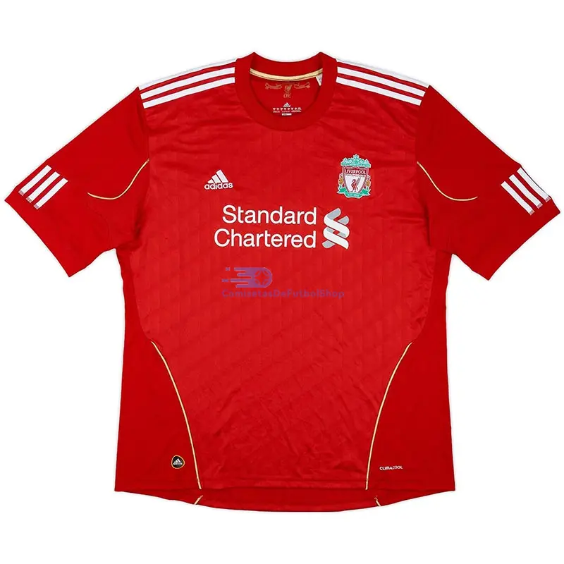 Camiseta SUAREZ 7 Liverpool 2010/11 1ª Equipación Retro