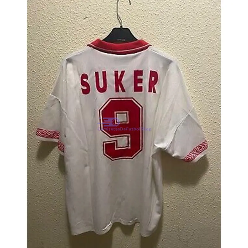 Camiseta SUKER 9 Sevilla FC 1994/96 1ª Equipación Retro