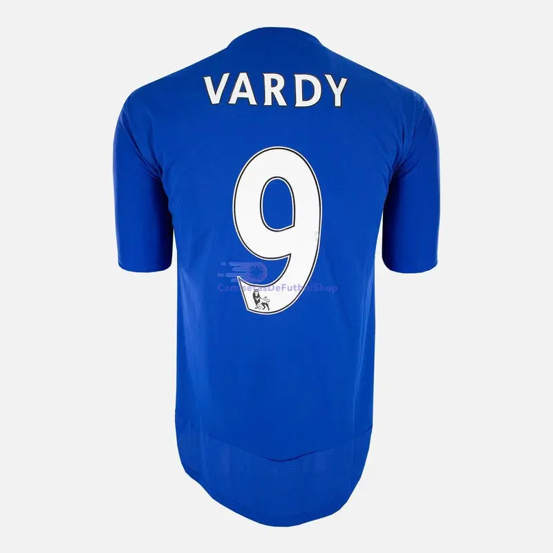 Camiseta VARDY 9 Leicester City 2015/16 1ª Equipación Retro