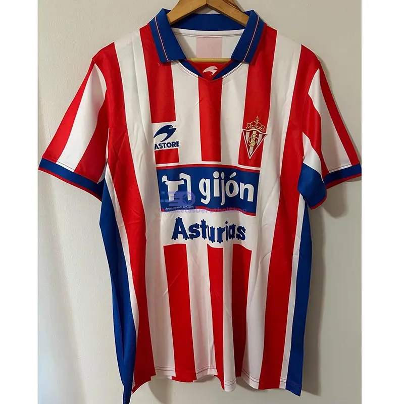 Camiseta DAVID VILLA 9 Sporting de Gijón 2002/03 1ª Equipación Retro