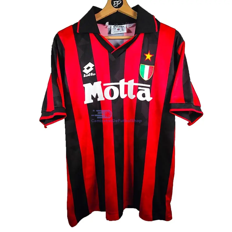 Camiseta MALDINI 3 AC Milan 1993/94 1ª Equipación Retro