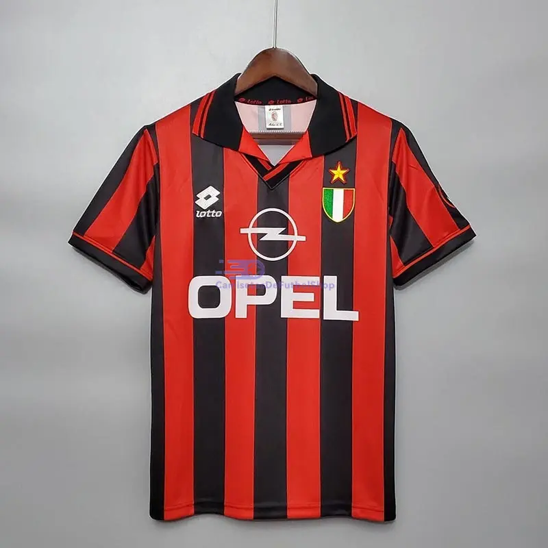 Camiseta MALDINI 3 AC Milan 1996/97 1ª Equipación Retro