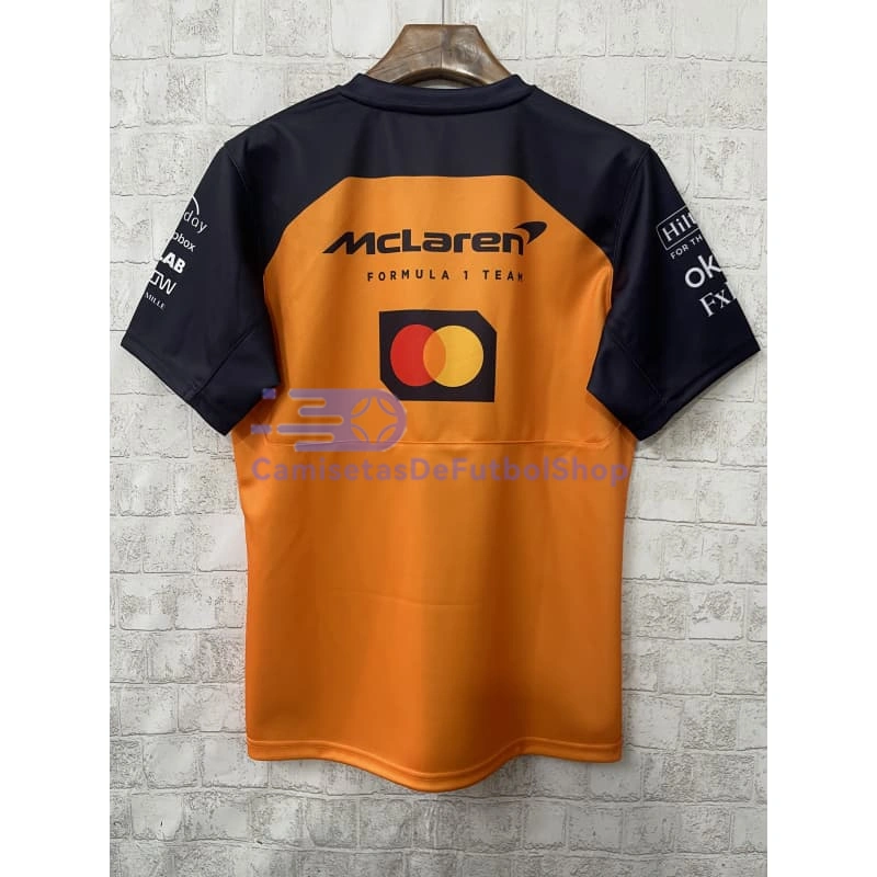 Camiseta McLaren F1 Naranja/Negro 2025