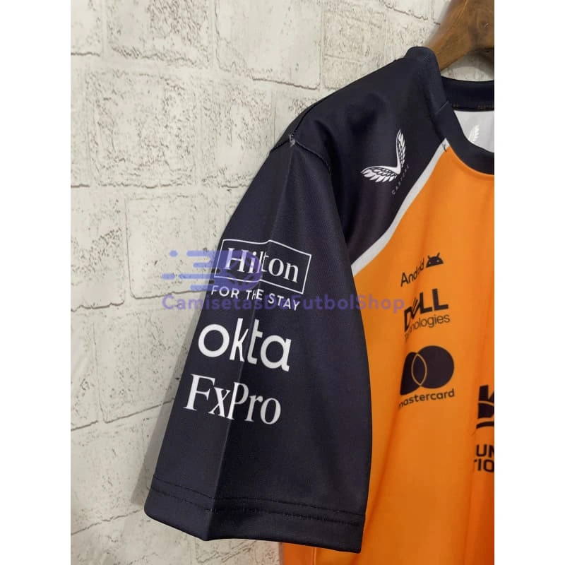 Camiseta McLaren F1 Naranja/Negro 2025