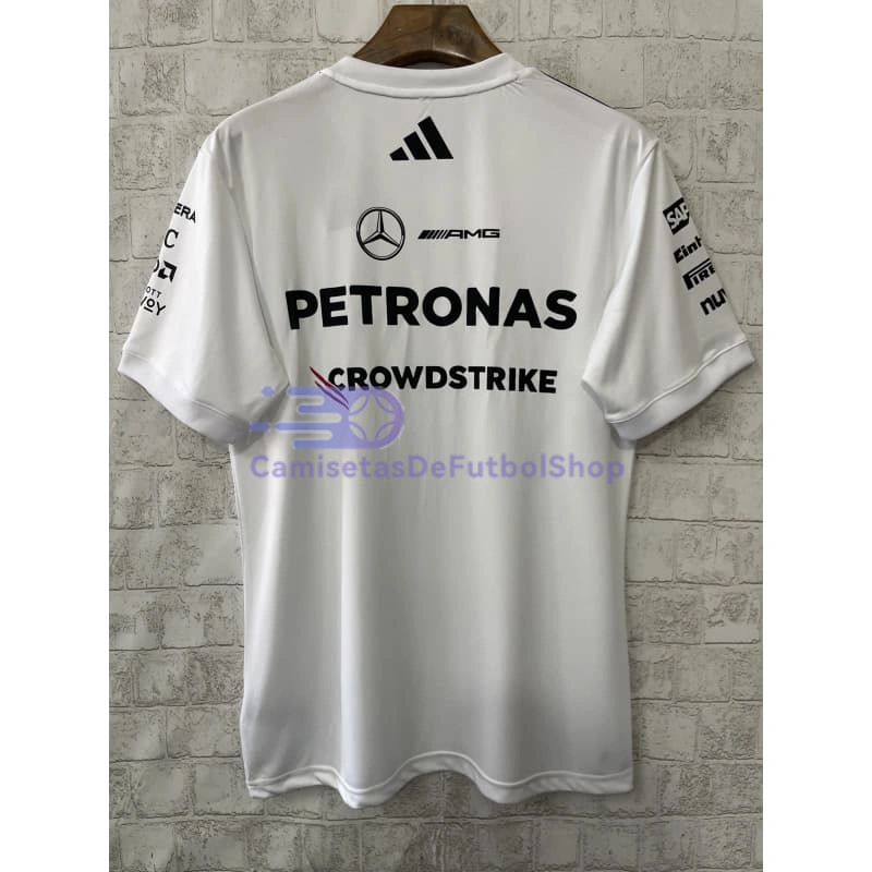 Camiseta Mercedes AMG Petronas F1 Blanco 2025