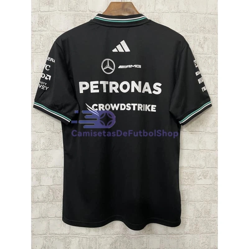 Camiseta Mercedes AMG Petronas F1 Negro/Verde 2025