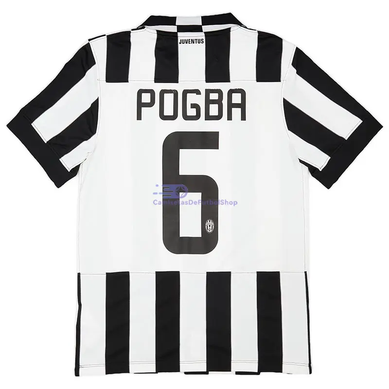 Camiseta POGBA 6 Juventus 2014/15 1ª Equipación Retro