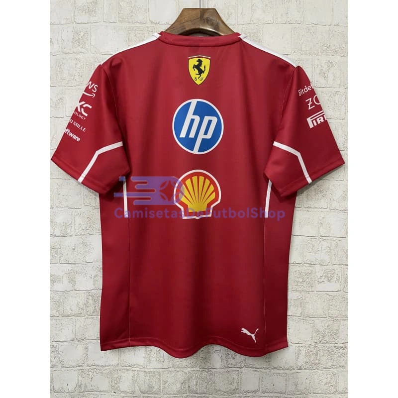 Camiseta Scuderia Ferrari F1 Rojo 2025