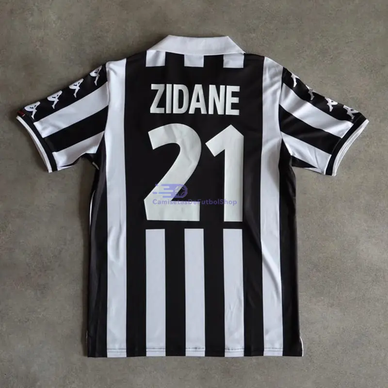 Camiseta ZIDANE 21 Juventus 1999/00 1ª Equipación Retro