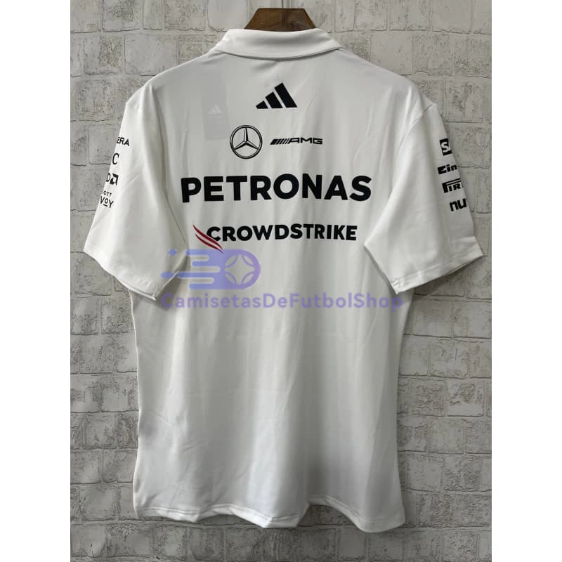 POLO Mercedes AMG Petronas F1 Blanco 2025