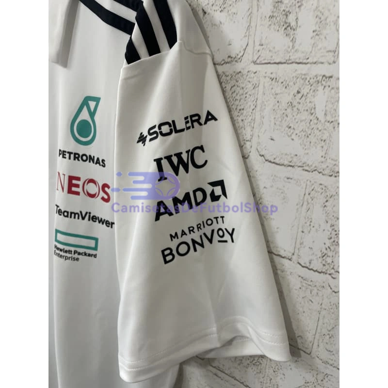 POLO Mercedes AMG Petronas F1 Blanco 2025