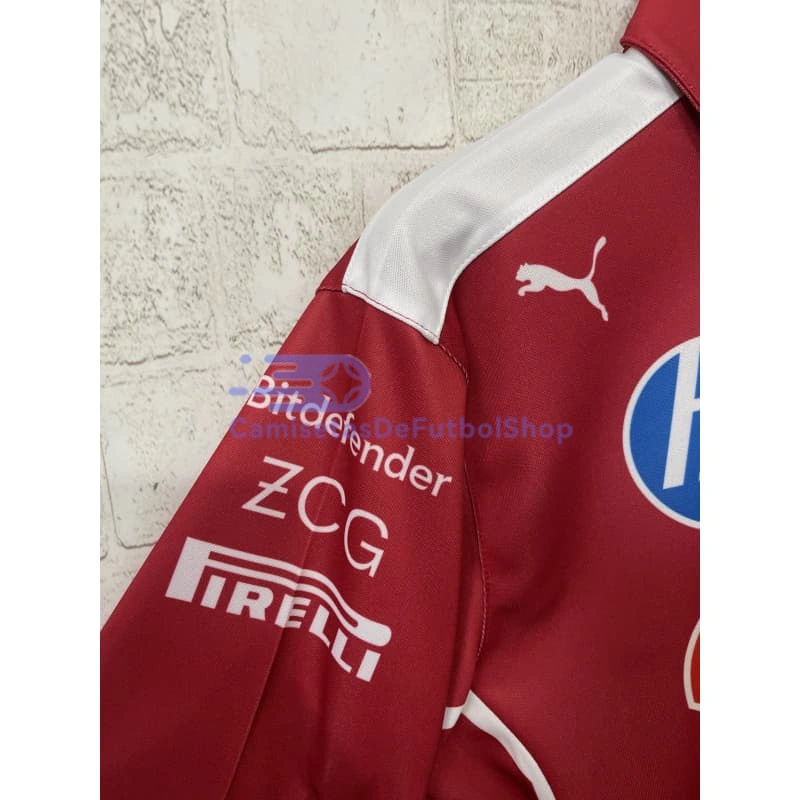 Polo Scuderia Ferrari F1 Rojo 2025