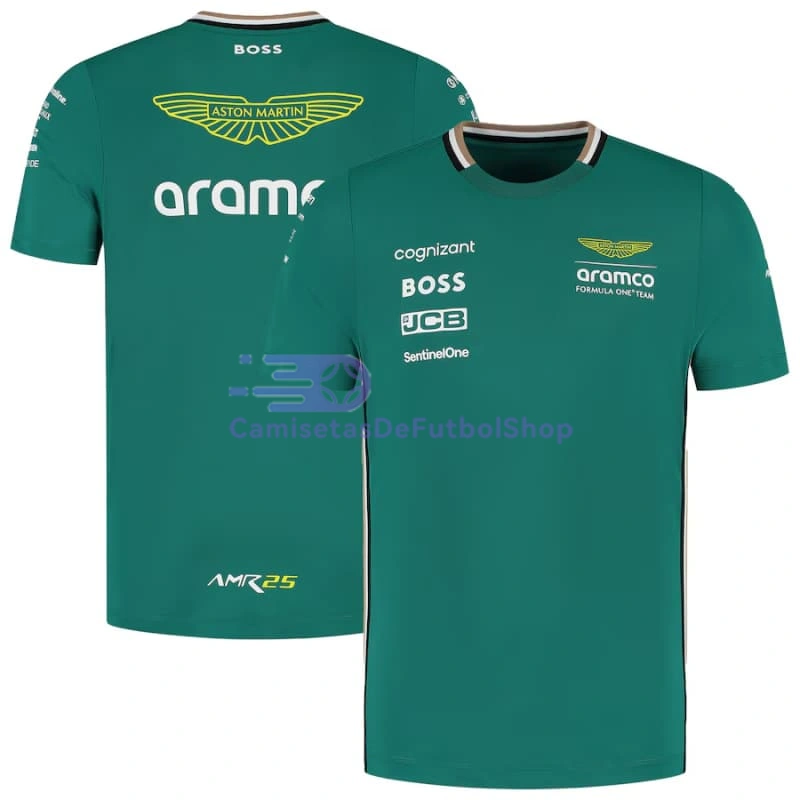 Camiseta Aston Martin Aramco Cognizant F1 Verde 2025
