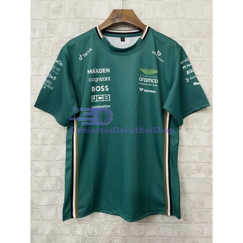 Camiseta Aston Martin Aramco Cognizant F1 Verde 2025