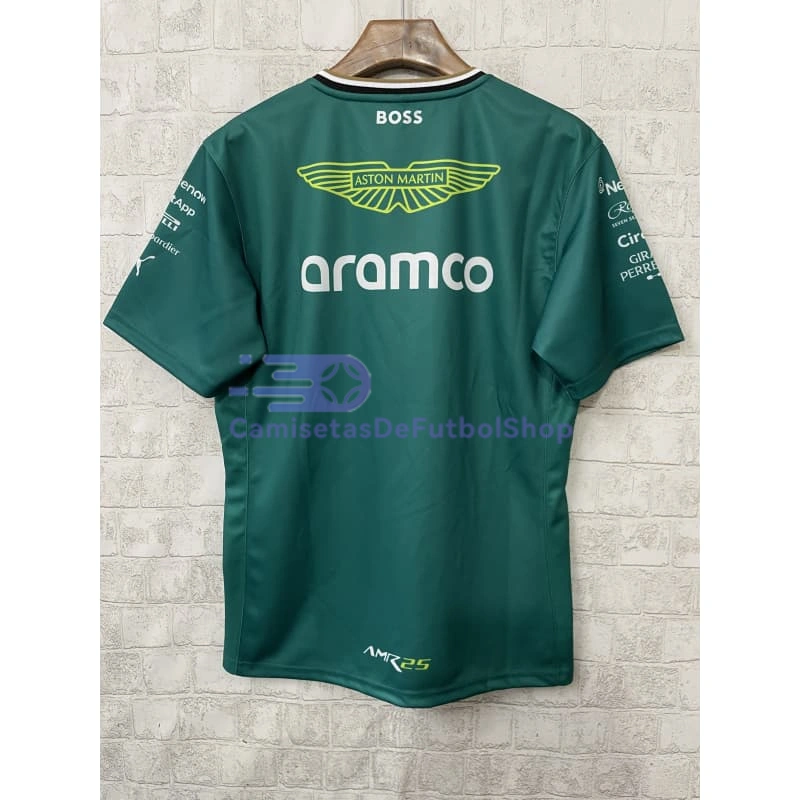 Camiseta Aston Martin Aramco Cognizant F1 Verde 2025