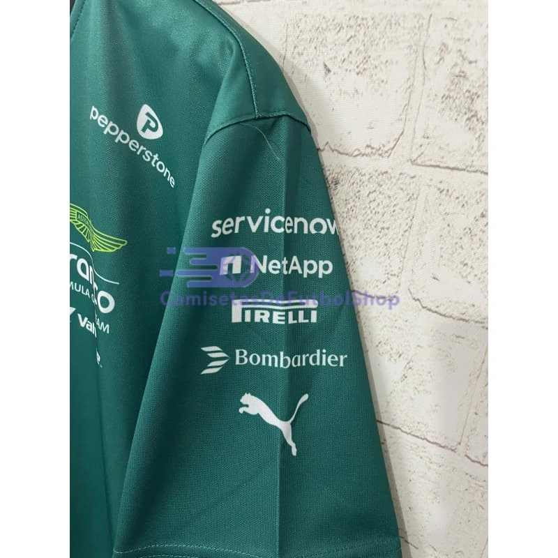 Camiseta Aston Martin Aramco Cognizant F1 Verde 2025
